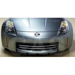 Nissan 350Z - Benzi cromate Ajustarea barei de protecție false a grătarului cromat