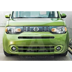 Nissan Cube – Chromleisten, Chrom-Grill-Attrappe, Stoßstangen-Tuning