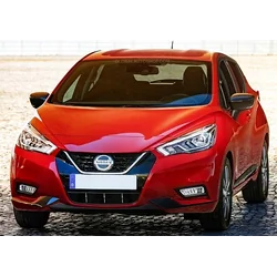 Nissan Micra - Хромирани ленти Хромирана решетка, фиктивна настройка на бронята