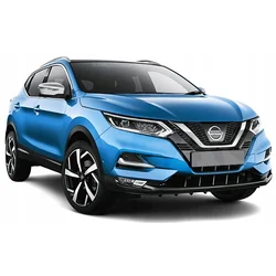 Nissan Qashqai - Chromowane Listwy Chrome Grill Atrapy Zderzaka Tuning