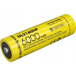 Nitecore Nitecore-batteri 21700 6000mAh Høj ydeevne