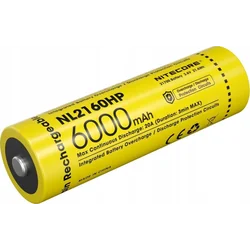 Nitecore Nitecore-batterij 21700 6000mAh Hoge prestaties