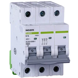 Noark 100053 AC-Leistungsschalter Ex9BN 3P 3F B16A