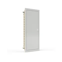 NOARK Cuadro de empotrar 4x12 puerta metálica (107104)