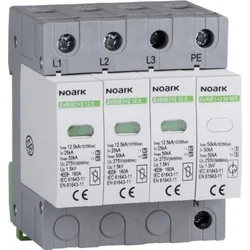 Noark Ogre. flow, type I+II, 275 V AC, 12,5 kA, replaceable insert, 3+N-bieg.(Ex9UE1+2 12.5 3PN 275)