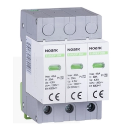 NOARK Overspanningsafleider voor PV-systemen T2 1200V DC 3P (112894)