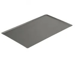 Non-stick aluminiumsplade - diagonale kanter