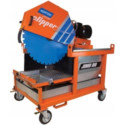 NORTON CLIPPER JUMBO 900 SAW SAW CUTTER MASONRY TABLE TABLE FOR STONE BLANKS BUILDING BLOCKS Ø 900mm - OFFICIAL DISTRIBUTOR - AUTHORIZED DEALER NORTON CLIPPER