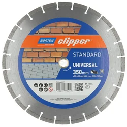 NORTON CLIPPER UNIVERSAL DIAMANT SHIELD NORTON CLIPPER CLASSIC UNIVERSAL LASER 350-10X3 350mm X 25,4mm