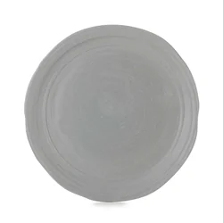 No.W Assiette plate 26 cm gris