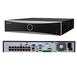 NVR 4K AcuSense 32 canais 12MP, + 16 portas PoE - HIKVISION DS-7732NXI-I4-16P-S