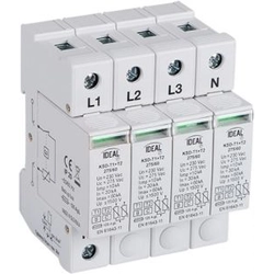 Обмежувач перенапруг Kanlux B+C 3P+N 30kA 1,5kV KSD-T1T2 275/240 3P+N (23920)