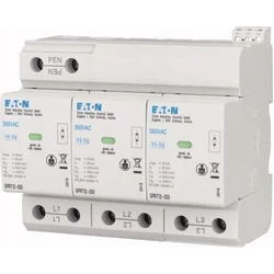 Обмежувач перенапруги Eaton типу B+C 1+2 3P 25kA 240V SPRT12-350/3-AX 195235