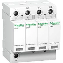 Обмежувач перенапруги Schneider C 4P 8kA 1,1kV 350V iPRD-8-8kA-350V-4P (A9L08400)