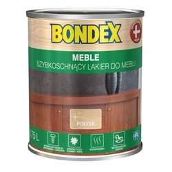 Odorless Bondex varnish Gloss 0.25 l