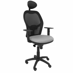 Office Chair with Headrest Jorquera P&amp;C BALI40C Grey