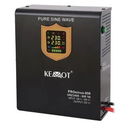 Onduleur Central Thermique Pure Sinus 800VA/500W 12V - Kemot URZ3409