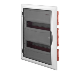 ONNLINE flush-mounted switchgear 2x12 modular IP40 smoke shaft (24 modular)