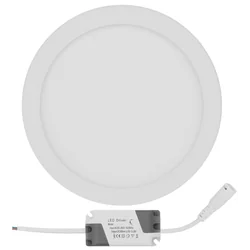 OPBOUWGEMONTEERD ROND LED-PANEEL, WIT 12W