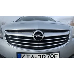 OPEL INSIGNIA - CHROM GRILL Lamellen Stoßstangen Attrappe