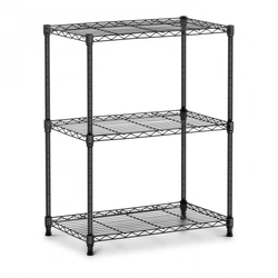 Openwork rack 60 x 35 x 76 cm with 3 shelves, load capacity 120 kg