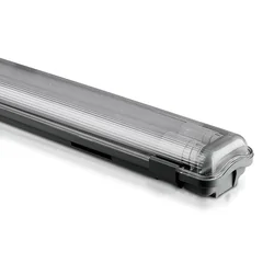 Oprawa LED Batten z rurkami - IP65 - Biały - 36W - 3400 Lumeny - 6400K - 120CMx2