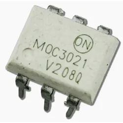 Optotriaco MOC3021 Triac Óptico DIP-6 400V Original ONSEMI