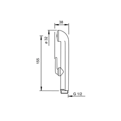 Oras Bidetta Handbrause 242050