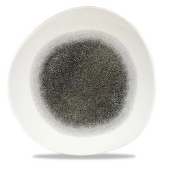 Organinės formos plokštelė Raku Quartz Black 210mm