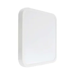 Oświetlenie kopułkowe LED Square Dome - 225mm - IP44 - Białe - 18W - 1800 Lumeny - 3000K