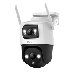 Outdoor Wi-Fi IP PT camera, 5+5MP, dual lens, siren, car smart tracking, IR 30m, white light 30m, microphone, loudspeaker, vehicle/person detection - IMOU Cruiser Dual