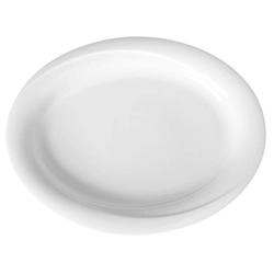 Ovalt fad Porcelæn Exclusiv 340x270 mm [1 stk.]