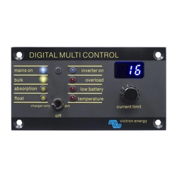 Ovládací panel Victron Energy Digital Multi Control 200/200A.