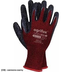 OX-MELAT - Guantes de protección revestidos con puños acanalados - 3 colores - 7-10