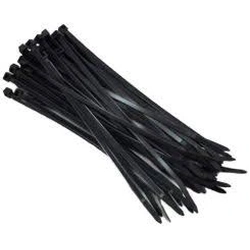 P0 cable ties black UV 100 pcs