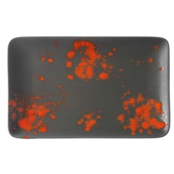 P0 mm rectangular plate Bloom 215x120