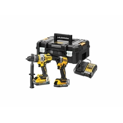 Pacchetto macchina DeWalt DCK2052H1E1T-QW nella custodia TSTAK