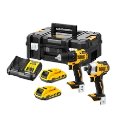 Pachetul mașinii DeWalt DCK2061D2T-QW