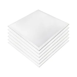 Painéis de LED brancos - 60x60 - IP20 - 45W - 4830 Lúmens - 4000K - 5 Anos 6 Unidades/pacote