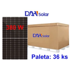 Painéis solares DAH DHM-60L9(BW)-380 W