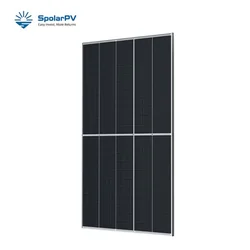 Painel solar COMPLETO SpolarPV 550W SPHM6-55L com moldura cinza