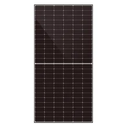Painel solar DAH Solar 585 W DHN-72X16(BW)-585W, tipo N, com moldura preta
