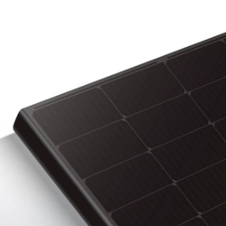 Painel solar DAH Solar DHM-54X10/BF/FS(BB)-405W, Full Screen, frente e verso, preto, com moldura preta