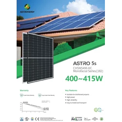 Painel solar de astroenergia 410W CHSM54M-HC