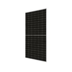 Painel solar fotovoltaico JA 500 Wp, eficiência 21,1%, células meio cortadas, MC4/EVO2, conector multi-BB, moldura preta