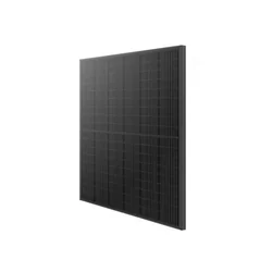 Painel solar Leapton 400 W LP182-182-M-54-MH, preto sólido