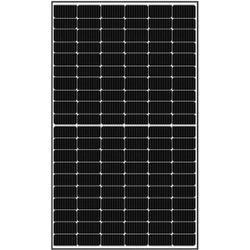 Painel solar Sunpro Power 390W SP-120DS390, frente e verso, moldura preta 72tk.