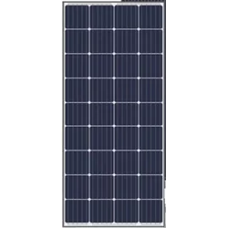 Painel solar Topray Solar 160 W TPS107S-160W-POLY, com moldura cinza