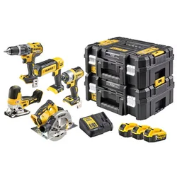 Пакет машини DeWalt DCK500P3T в кейсі TSTAK