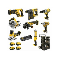 Пакет машини DeWalt DCK856P4-QW в кейсі TSTAK